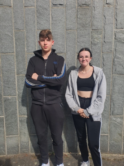 Klasse 10b: Max und Chiara